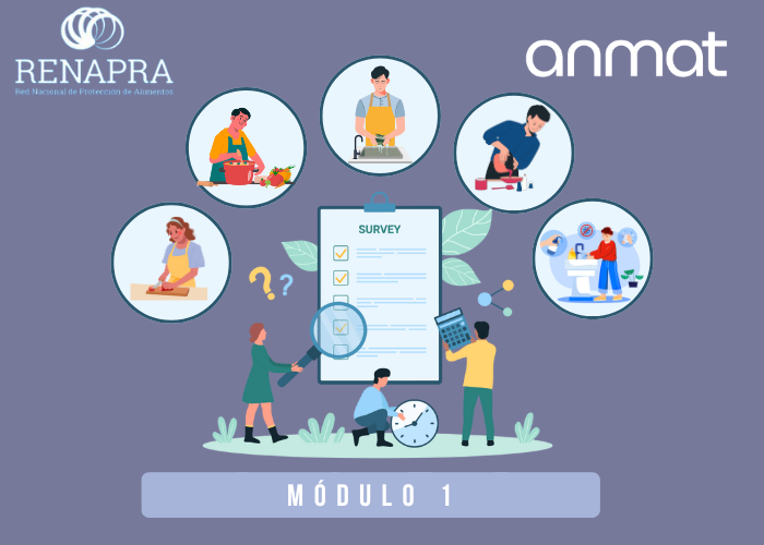 Relevamiento de conocimientos, actitudes y prácticas en manipulación de alimentos -Módulo 1  (2025)