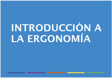 Introducción a la ergonomía
